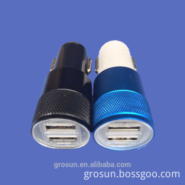 Hot selling CE RoHS Approved Dual USB 5V 2.1A Car Charger from Shenzhen Factory